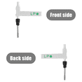 thumbnail image 2 of 4pcs BSR Needle Stylus,Double-Sided Record Player Needle Replacement Phonograph Record Player Stylus for BSR -16 -17, 2 of 5