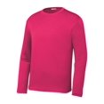 thumbnail image 1 of Gravity Threads Youth Long-Sleeve Moisture WickenIng Shirt - Pink Raspberry - X-Large, 1 of 1