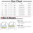 thumbnail image 3 of cfhntfmh Front Closure Bras for Women Comfort Full Coverage Everyday Bras Wireless Convenient Front Buttons Bras, 3 of 7