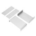 thumbnail image 1 of Aluminium Electric Box, Waterproof 62x178x100mm Silver Junction Case Wide Use  For DIY, 1 of 8