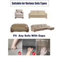 thumbnail image 3 of 2024 1 Piece Sofa Slipcover with Pleated Ruffled Skirt Washable High Stretch Durable Furniture Protector 3 Seater Pine Green, 3 of 11