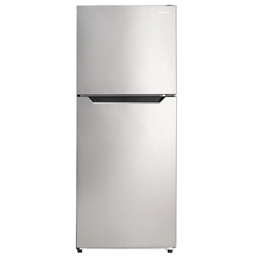 Danby DFF101B1BSLDB 10.0 cu. ft. Apartment Size Fridge Top Mount in Stainless Steel