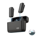 thumbnail image 1 of SuoKom Mini Microphone Wireless Lavalier Microphone 2 Mini Microphones Wireless Lapel Microphone For Android/IOS Video Recording Interview Vlog Wireless Microphone 2 Tx+1 Rx, 1 of 8