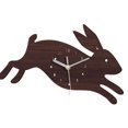 thumbnail image 1 of Rabbit Shaped Wall Clock Mute Clock Living Room Decorative Wall Clock Wall Decor, 1 of 8