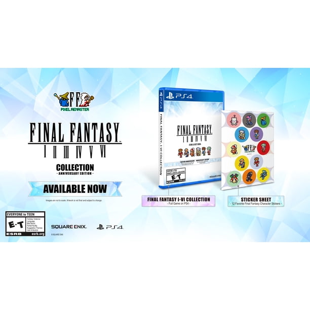 Final Fantasy I-VI Collection Anniversary Edition (PS4) - Walmart.ca