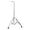 Silver, variant on Bunblic Bar Chimes Stand Height Adjustable Stable, Sturdy, Musical Percussion Accessory Wind Chime Stand for Studio Stage Performance Silver