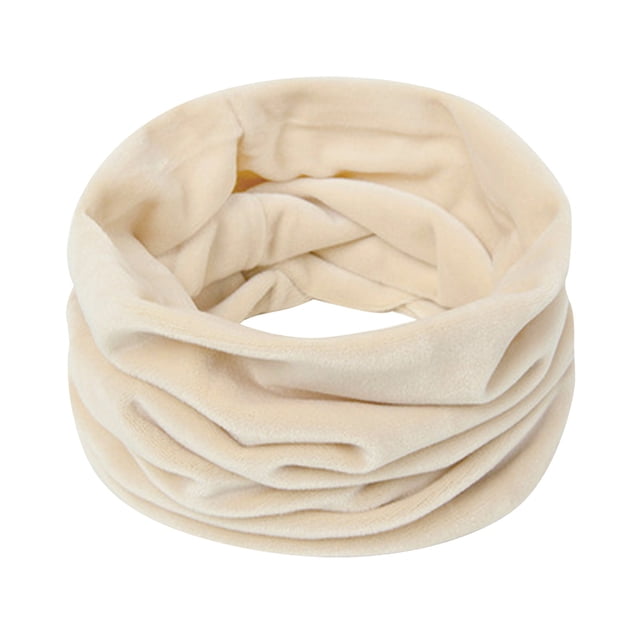 Winter Ski Neck Protector Female Autumn and Winter Gold Velvet Windproof Neck Protector Neck Scarf Thickened Windproof Collar Scarf