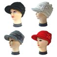 thumbnail image 4 of Wweixi Warm Up In Style With Fashionable Wool Cap For Cold Weather Knitted Hats Knitted Caps Funny Hat Wool Hat Ear Protectors gray 1Set, 4 of 6