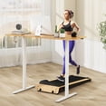 thumbnail image 4 of Costway Bureau Assis-Debout 63 x 24 Pouces Hauteur Réglable Bureau Debout Électrique Naturel, 4 of 10