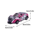 thumbnail image 2 of EGNMCR Alloy Car Crash Ejector Car Metal Tin Bouncing Small Car Racing Mini Model Plastic racing car model Birthday Gifts for Kids, 2 of 5