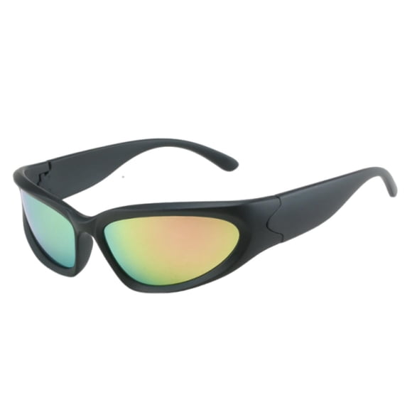 Lunettes de Sport Enveloppantes pour le Cyclisme avec 400 Lunettes Rétro Cool à Écran