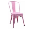 thumbnail image 4 of Chaise de salle à manger Tolix Roch en métal, ensemble de 4 chaises en métal, 4 of 5