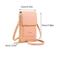 thumbnail image 2 of Leather Bag,Touch Screen Phone Bag, Storage Small Bag, Touch Screen Cell Phone Bag, Organizer Pouch, 2 of 3