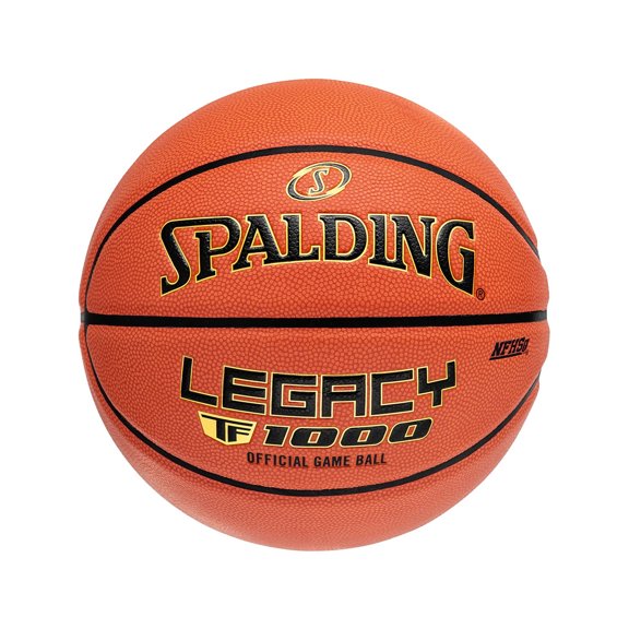 Spalding TF1000 Ballon de Basketball d'Intérieur Legacy - Ballon de Basketball Composite Approuvé par la NFHS