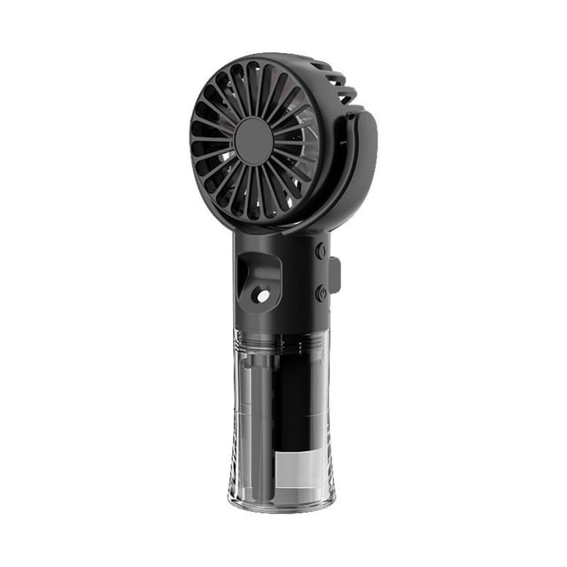 Dvruxg Portable Misting Fan USB Rechargeable 4-Speed Neck Hanging Air Cooler for Travel Home Office Bedroom - Compact Humidifying Mini Refrigeration Conditioner