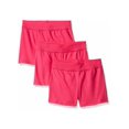 thumbnail image 1 of Hanes Girls Jersey Short 3-Pack, M, Amaranth, 1 of 3