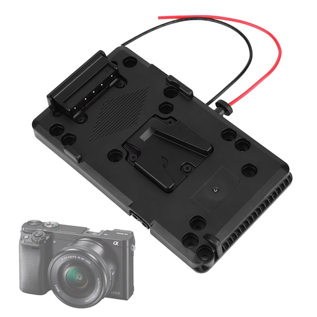 Battery Back Pack Plate Adapter, Battery Plate, New Design Accessory Durable Lightweight for Camera Outdoor Travel Photographers