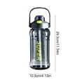 thumbnail image 3 of Birdeem 2000ml Large Sports Water Bottle, BPA-Free Leakproof Water Container for Gym Travel Office, Extra Big Capacity Portable Water Jug with Handle, 11.6 Inch, 3 of 9