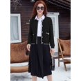 thumbnail image 3 of BeautyIn Cardigans pour Femmes Pull Tricoté Boutonné Manteau Polyvalent d'Hiver, 3 of 4