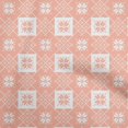 thumbnail image 1 of oneOone Polyester Spandex Peach Fabric Geometric Sewing Craft Projects Fabric Prints By Yard 56 Inch Wide, 1 of 4