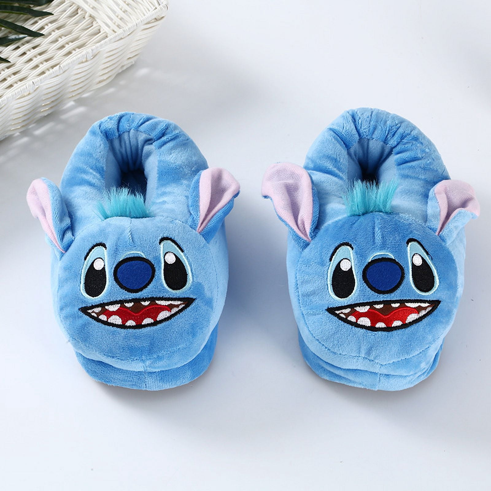 Haute Qualité! Chaussons Disney Stitch pour Femmes - Chaussons en Peluche