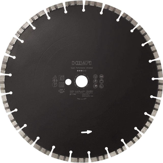 Hilti Disque de Coupe SP 14 in. x 1 in. Universel