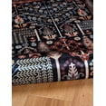 thumbnail image 2 of Emerald Duluth Grey & Blue 5' x 7' Area Rug, 2 of 6