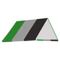 thumbnail image 2 of Baohd Bâche de Remplacement Imperméable pour Balançoire Toit Tente Pare-Soleil Vert Gris Noir, 2 of 8