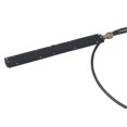 thumbnail image 4 of Uflex Câble de Direction M86X18 pour Bateau, Conception de Barre de Direction Universelle; Rack et Pignon; Longueur de 18 Pieds; Noir; Sortie en Acier Inoxydable; Raccord de Bout de 7.9 Pouces de Rangée Minimale, 4 of 6
