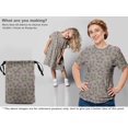 thumbnail image 5 of oneOone Polyester Spandex Gray Fabric Leaves Sewing Craft Projects Fabric Prints By Yard 56 Inch Wide, 5 of 5