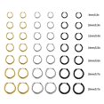 thumbnail image 3 of Boucles d'Oreilles Créoles en Acier Inoxydable Tailles Multiples pour Hommes et Femmes, 3 of 3
