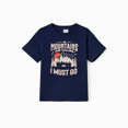 thumbnail image 3 of PatPat Quick-Dry Family Matching Mountain Graphic Slogan Print Oversize Tee or Flowy Strap Dress with Pockets, 3 of 6