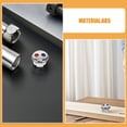 thumbnail image 2 of 10pcs Faucet Handle Labels Hot Cold Water Markers Easy Install Hot and Cold Water Indicator Buttons for Kitchen Bathroom Faucet Replacement Labels for Hotels Schools Restaurants, 2 of 9