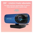 thumbnail image 2 of Webcam FHD 1080P 60FPS H.264 Auto Focus Webcam With Microphone Privacy Cover For Desktop Laptop PC Meeting Streaming Web Camera USB, 2 of 5