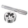 thumbnail image 1 of Unique Bargains Metric Tap and Die Set Machine Thread Tap with Round Die M14 x 1.5mm, 1 of 6