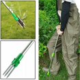 thumbnail image 2 of Efficient Weed Control Tool, Manual Weeder Hand Tool with 3 Stainless Steel Claws, Standing Plant Root Remover for Hassle-Free Gardening, Long Handle Weed Puller for Comfortable Yard Maintenance, 2 of 5