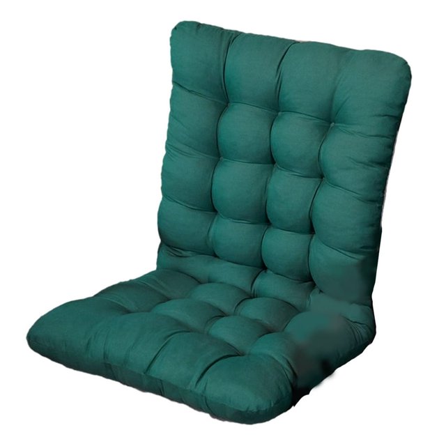 HLONK Clearance Rocking Chair Cushion Rocker Chairs Replacement Cushions Set for Indoor Water Resistant Extra Cozy Tufted Seat Pads and Non Slip High Back Pad with Ties for Outdoor