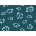 thumbnail image 1 of Ahgly Company Machine Washable Indoor Rectangle Transitional Medium Teal Green Area Rugs, 2' x 3', 1 of 7