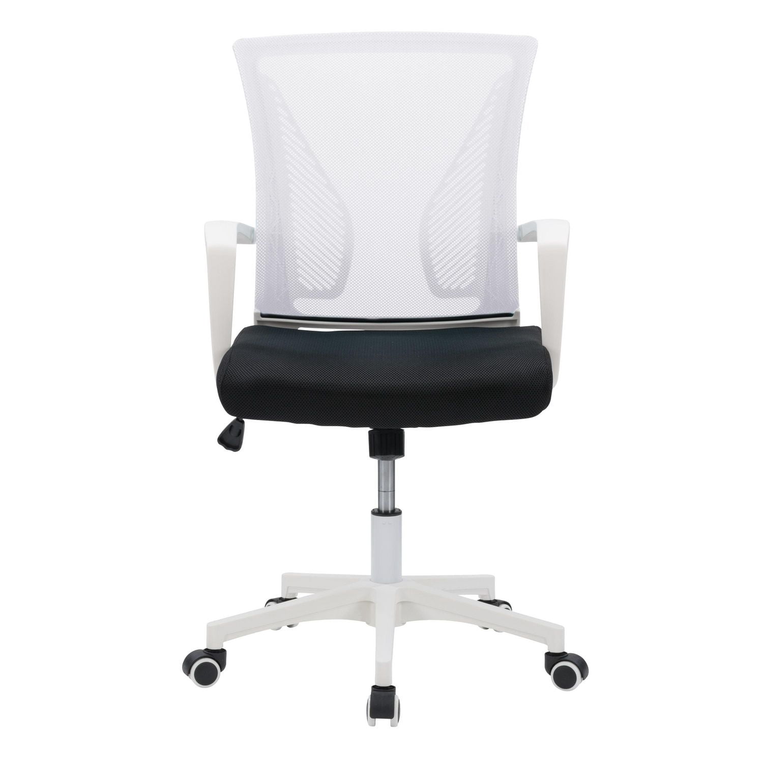 CorLiving Cooper Ergonomic Mesh Back Adjustable Height Office Chair with Wheels - Comfortable Office Desk Chair/Computer Chair, Comfy Home Office Desk Chairs for Back Support