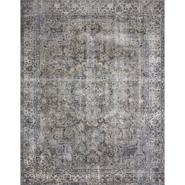 Loloi II LAYLLAY-06TASN5076 Layla Collection Area Rug 5`0" x 7`6" Taupe/Stone