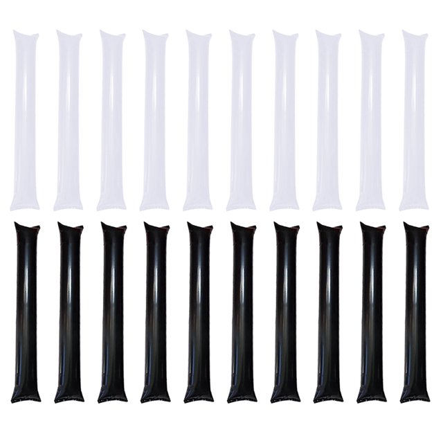 MasteelfCA 40pcs Inflatable Thunder Sticks Inflatable Noisemakers Sticks Football Concert Cheering Sticks