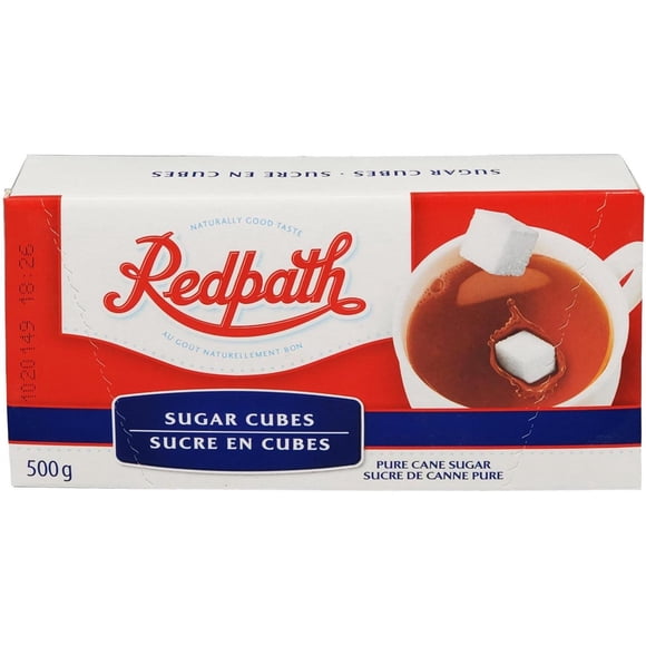 Redpath Sugar Cubes - Pack of 12 - 500g - Convenient Sweetener for Beverages and Baking (12ct)