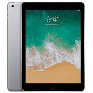 D'origine Apple iPad 5th Gen 128GB Wi-Fi, 9.7in - Space gris