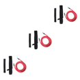 thumbnail image 1 of Ruiboury Habiletés de Natation avec Ceinture Ajustable Accessoires de Natation TPE Ceinture d'Entraînement Accessoires de Piscine Rouge-4mètres 3Ensemble, 1 of 6