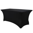 thumbnail image 1 of Elastic Tablecloth Decorative Close-fitted Unique Banquet Rectangular Table Cover, 1 of 5