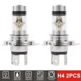 thumbnail image 4 of 2PCS H4 LED Headlight Bulb Conversion Kit - 50W Super Bright H4 9003 Car LED Light Bulb Replacement Waterproof for Car Truck Van Trailer Headlight Fog Light Lamp, 4 of 10