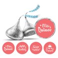 thumbnail image 1 of Darling Souvenir chocolate Candy Labels 190 Pcs Quinceanera Party Theme Stickers-Peach, 1 of 2