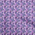 thumbnail image 1 of oneOone Rayon Purple Fabric Texture Fabric For Sewing Printed Craft Fabric By The Yard 56 Inch Wide, 1 of 5