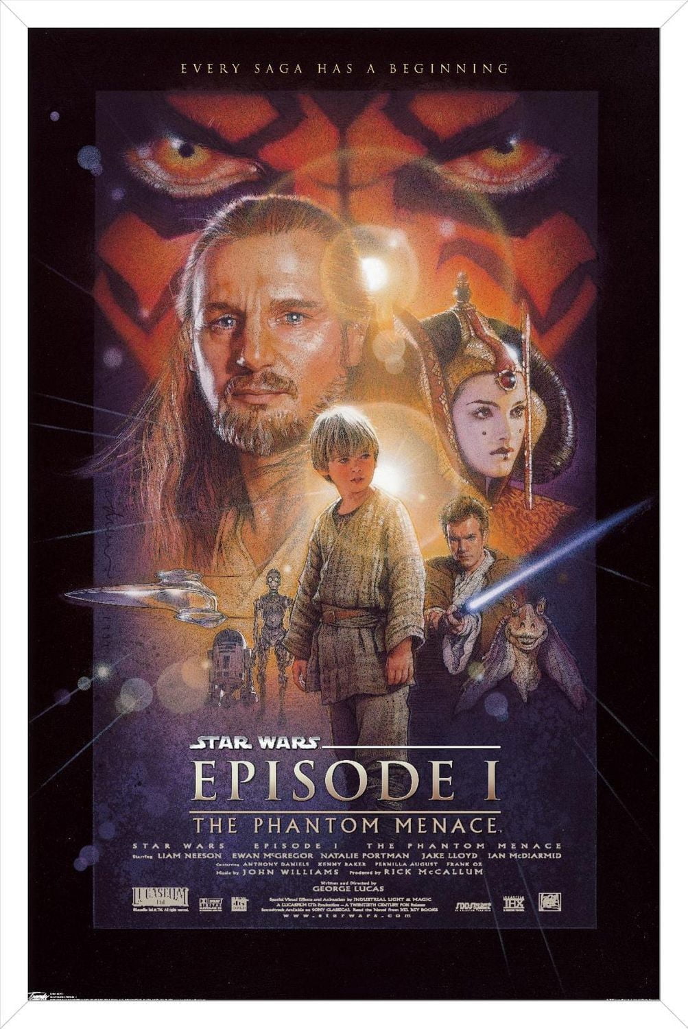 Star Wars: The Phantom Menace - One Sheet Wall Poster