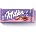thumbnail image 1 of Chocolat Milka à la Fraise, 100 g, 1 of 5